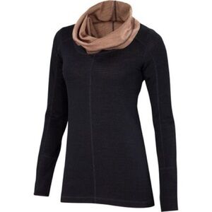 Ibex NWT Women’s Dyad Longsleeve Cowl Neck Top